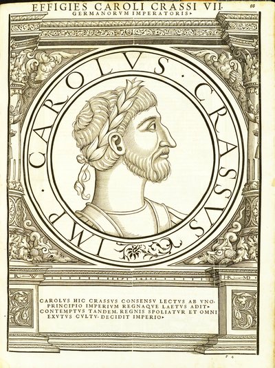 Carolus Crassus, Illustration aus 